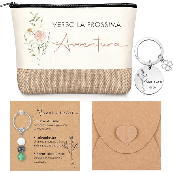 HICARER Set Regalo per Colleghi Quadrifoglio Lavorato a Maglia
