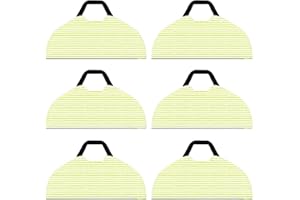 YUANYUU 6 Stück Wischtücher Ersatzteile für Shark, Zubehör Kit Mikrofaser Soft Pads für Shark VACMOP PRO RV2001WD, Waschbaren Mikrofaser Wischpad Zubehörset