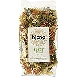 Biona Organic Spelt Tricolore Fusilli, 250g