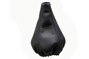 JPSTRAPS Para SEATAROSA Modelos 1997 a 2005 Funda para Palanca de Cambio 100% Piel Color Negro