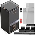 heus Dust Filter for Xbox Series X, Vent Dust Filter Cover Top Case Dust Proof Filter Cover for Xbox Series X with a set Silicone Dust Plugs.- 2 Pack