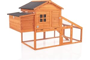 Chicken Coop with Run Large Size Cozy Pet Hen House Poultry Coup Rabbit Hutch Ark Nest Box CC01L-N (We do not ship to Out of Area Postcodes.)