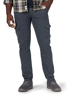 Wrangler Pewter Regular Taper Cargo 