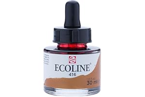 Royal Talens 11254161 TALENS Ecoline ACUARELA LIQUIDA 30ML Sepia, Regular, 10