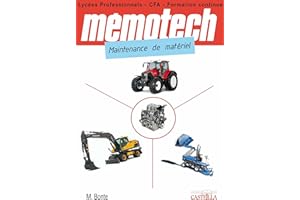 Mémotech Maintenance de matériel CAP, Bac Pro (2012)