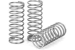 GUNGY Sprężyny ściskające 40 mm sprężyna ze stali nierdzewnej 304 średnica drutu 1,3 mm średnica zewnętrzna 16 mm siła sprężyny 1,6 kg 4 sztuki