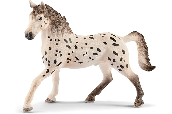 Schleich 13889 Etalon Knabstrupper, dès 5 Ans, Horse Club - Figurine, 6 x 14 x 11 cm