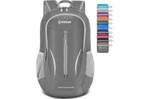 ZOMAKE Mały Składany Plecak 10L,Ultralekki Plecak Na Wędrówki - Mini Plecak Spacerowy Dla Kobiet Mężczyzn Dzieci