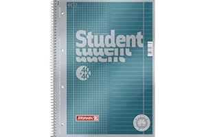 ‎BRUNNEN 5X BRUNNEN Collegeblock Duo A4 Lin.28+27 Premi