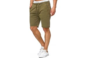 Indicode Kelowna męskie szorty chinosy z 4 kieszeniami | bermudy męskie szorty chinosy