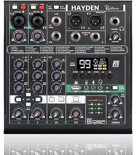 Phonic Powerpod 1062 Plus 600W 10-Channel Powered Mixer with DFXr