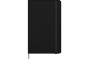 ‎MOLESKINE Moleskine Smart Planner 2026, Digitaler Wochenkalender 12 Monate, Gummibandverschluss, Farbe Schwarz, Größe Large 13x21 cm