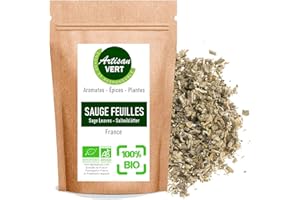 Sauge en Feuilles coupées BIO - L'Artisan du Vert 100g