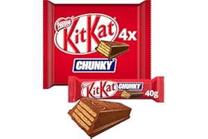 KitKat Chunky - Barre Chocolat au Lait - 4 barres de 40g