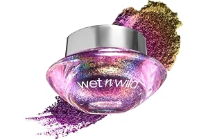 Wet n Wild Chameleon Chrome Eyeshadow Foil, Ljusreflekterande Multi-Chromatiska Pigment för en Regnbågsliknande Effekt, Självhäftande Blandbar Formula, Matrix Moves
