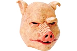BRISTOL NOVELTY Horror Pig Mask Latex (disfraz)