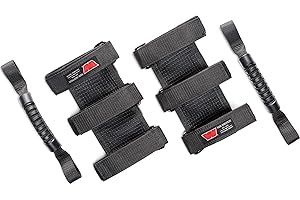 WARN 102653 Epic Trail Gear: Gummigriffe für Überrollkäfig/Stange, 1 Paar