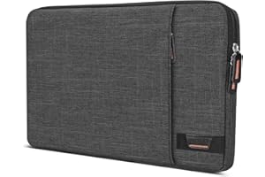 Losong Custodia per monitor portatile da 16,1 pollici, custodia protettiva imbottita compatibile con monitor portatile Arzora Uperfect AOC KYY da 15,6-16,9 pollici, borsa da viaggio con 2 tasche per