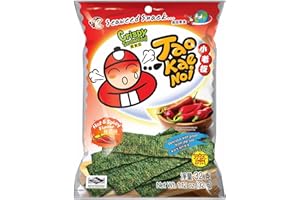 Tao Kae Noi Lot de 2 sachets d'algues Saveur épicée