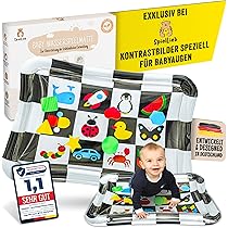 AUCRSOZK Wassermatte Baby XXL 95x76cm - BPA-freie Spielmatte Für Bauchzeit