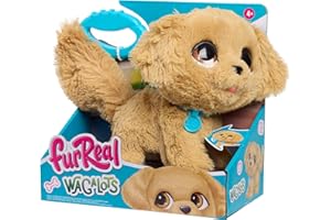 Just Play furReal Wag-A-Lots Golden Retriever, Kids Toys for Ages 4 and Up