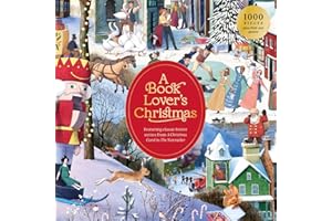 LAURENCE KING A Book Lover´s Christmas: A 1000-piece jigsaw puzzle