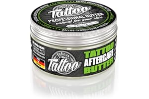 Believa Tattoo Professional Butter - Crème de Soin végétalienne pour Tatouage - 100ml