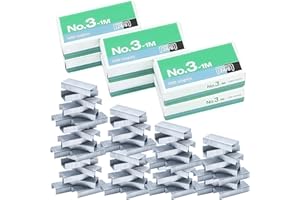 CLCIOSIS 6000 Stück Heftklammern 24/6，Geeignet für Bürohefter und Tischhefter