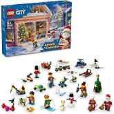 LEGO City 2024 Yılbaşı Takvimi 60436, 5 Yaş ve &Uuml;zeri &Ccedil;ocuklar i&ccedil;in Yılbaşına Geri Sayım Yapan Yaratıcı Oyuncak Yapım Seti (19