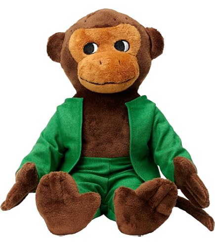 Poupée Pippi Longstocking 40cm - Peluche Douce En Tissu Pour Bébé Dès 10 Mois, Cadeau Baptême Fille