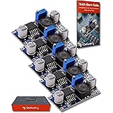 AZDelivery 5 x LM2596S DC-DC Netzteil Adapter Step down Modul kompatibel mit Arduino inklusive eBook!