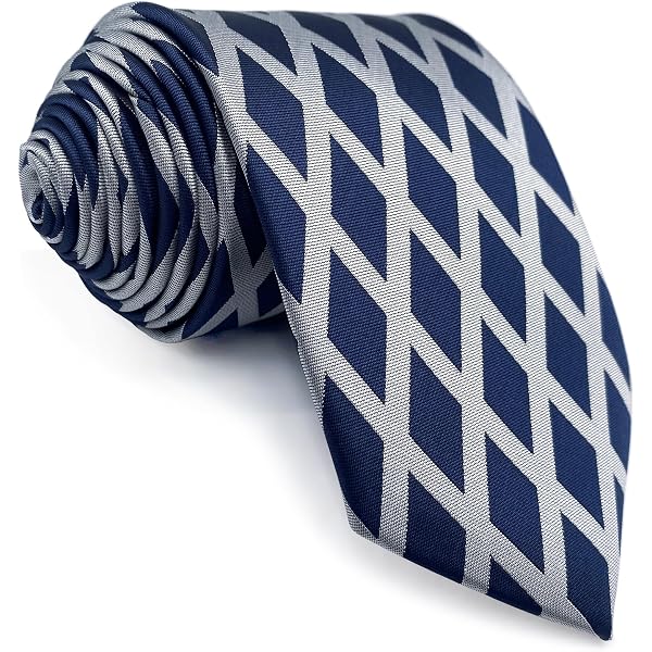 Alizeal Cravatta da uomo con motivo floreale regolare e fazzoletto per matrimonio d'affari, set di cravatte e fazzoletto, caffè+blu, 153-Caffè+Blu, Taglia unica