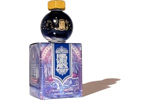 Ferris Wheel Press Fountain Pen Ink | FerriTales Collection | Tears of Sapphire Blue with Silver Shimmer and Red Sheen| 20ml