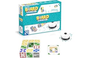 CHARMLINE Giochi da tavola, Gioco Veloce di Abbinamento Blocchi per Fino a 6 Giocatori – Il Gioco da Tavolo Perfetto per Famiglia e Amici