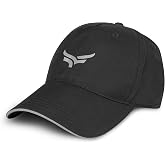 XTRIM Unisex Sports Cap with Adjustable Strap and Air Vents, Jet Black | Quick-Dry, Breathable, Lightweight Summer Cap for Ou