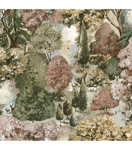Cale-porte The Chateau By Angel Strawbridge - Papier Peint Museum AG2741 - Coton Bleu/vert/jaune