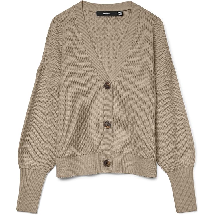 VERO MODA Dames Pullover VMDOFFY O-hals - Melange - S