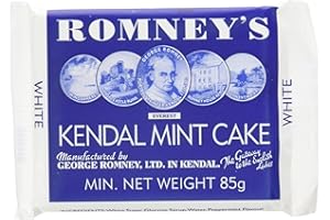 Romney's Kendal Mint Cake 85 g (Pack of 8)