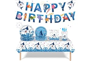 TUKIIE Partygeschirr Set für 16 Gäste, 130 Teile Pappteller Kindergeburtstag Set, Kindergeburtstag Deko Pappteller Set für Babydusche Geburtstagsparty