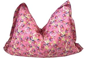 MaxiBean Large Bean Bag Chair for Kids and Children - Gaming BeanBag Cushion with Filling Beans Included, Perfect for Living Room, Bedroom, Garden Room, and Outdoor Use Weather Resistant - Unicorn