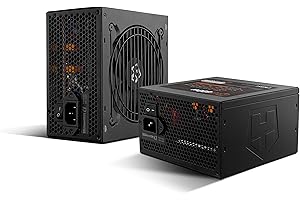 NOX XTREME PRODUCTS Nox Hummer Alpha -NXHUMMERA600WBZ- Fuente de alimentación 600W, certificado 80 PLUS Bronze, PFC activo, ventilador 120 mm control velocidad, cables planos, color negro