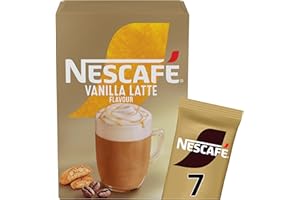 NESCAFÉ Vanilla Latte Instant Coffee 7 x 18.5g Sachets
