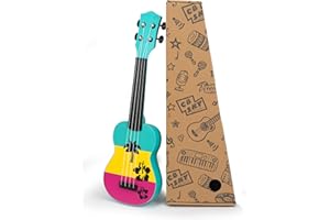 CB SKY Soprano Ukulele Hawaiian Guitar Musical Instrument for Students Beginners Kids Students, 21 Inch Ukulele Toy for Kids Starter Gift