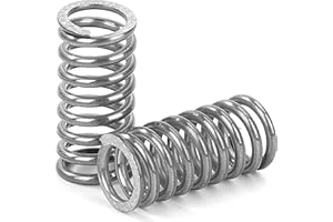 GUNGY Druckfeder Edelstahl Feder Druckfedern 25mm Drahtdurchmesser 1,7mm Außendurchmesser 12mm Länge 25mm Maximale Federkraft 6,25kg 10 Stück