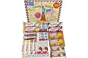 ‎BUNDLES FOR YOU Süßigkeiten Mix - Kinderschokolade - Party-Mix - Süßigkeiten Großpackungen - Ferrero Kinder, Duplo & Hanuta Spezialitäten 1x 620g