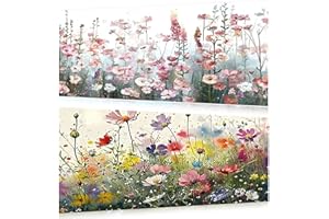 PUOSIKE 2 Pezzi 5D Diamond Painting Kit Completo, Fai Da Te Pittura Diamante, Pittura Diamante 5D,Pittura con Numeri Diamante,Dipinti Decorazioni per Pareti Domestiche（30x60 cm）