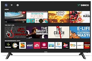 Shinco 109 cm (43 inches) 4K Ultra HD Smart LED TV S43UQLS (Black) (2020 Model)