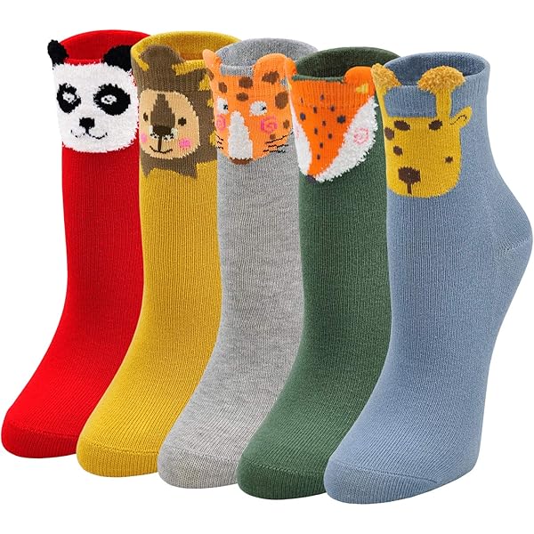 Pack Di 3 Paia Di Calzini Corti Con Stampa Animalier - NOVITÀ - Foto 8