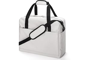 ZZY for Easyjet Airlines Cabin Bag 45x36x20 Underseat - Foldable 16 inch Lightweight Travel Duffel Bag Holdall Carry On Luggage for Women and Men （White，22L）