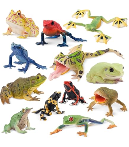 Jouet Grenouille Sauteuse - 12 Grenouilles En Plastique Coloré + Seau, Jeu De Retournement Amusant Pour Enfants, Cadeau Anniversaire Noël - 8